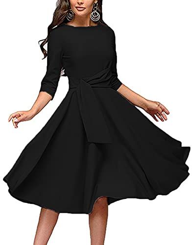 Fashion (black)Elegant Red Lace Dress Women Patchwork Slash Neck Short  Sleeve Sashes Tunic Dress Summer Ladies Evening Party Dresses MAA @ Best  Price Online | Jumia Egypt